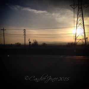 Sometimes, the work happens in unattractive places at beautiful times.